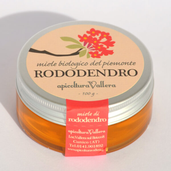 MIELE BIOLOGICO RODODENDRO 100g | APICOLTURA VALLERA