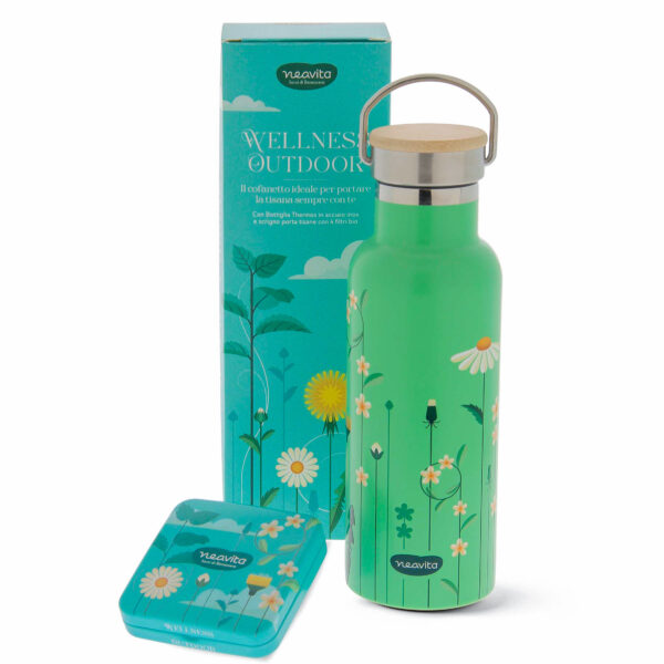 OUTDOOR WELLNESS • COFANETTO BOTTIGLIA E SMALL TIN 4 FILTRI | NEAVITA