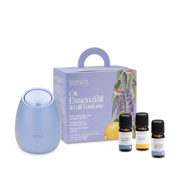 KIT OLI ESSENZIALI IN DIFFUSIONE MALVA | NASOTERAPIA